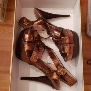 Michael Kors Niki cross strap shoes